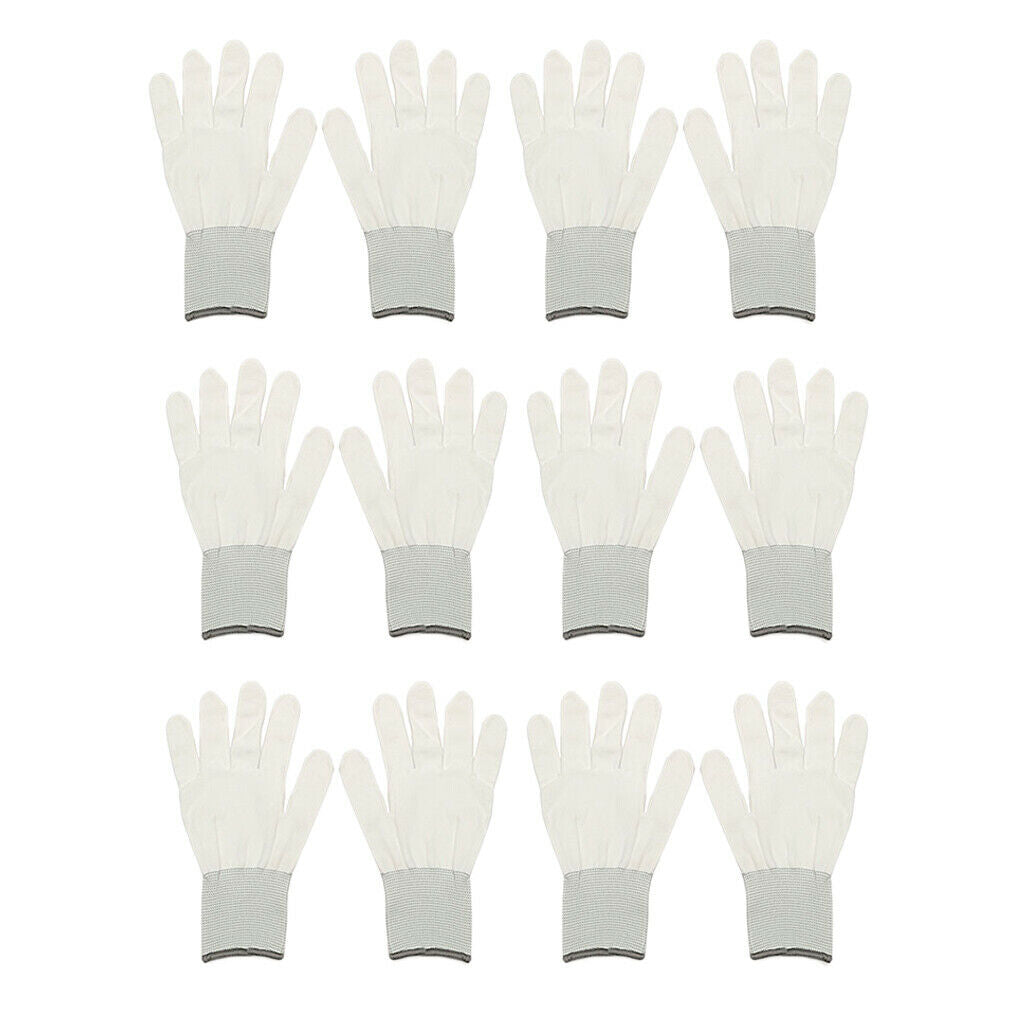 Car Repair & Maintenance Equipments - 6 Pairs Cotton Wrapping Gloves Dedicate