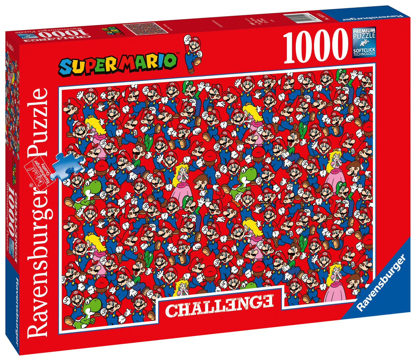16525 Ravensburger Challenge - Super Mario Jigsaw Puzzle 1000 Pieces 12 Years+