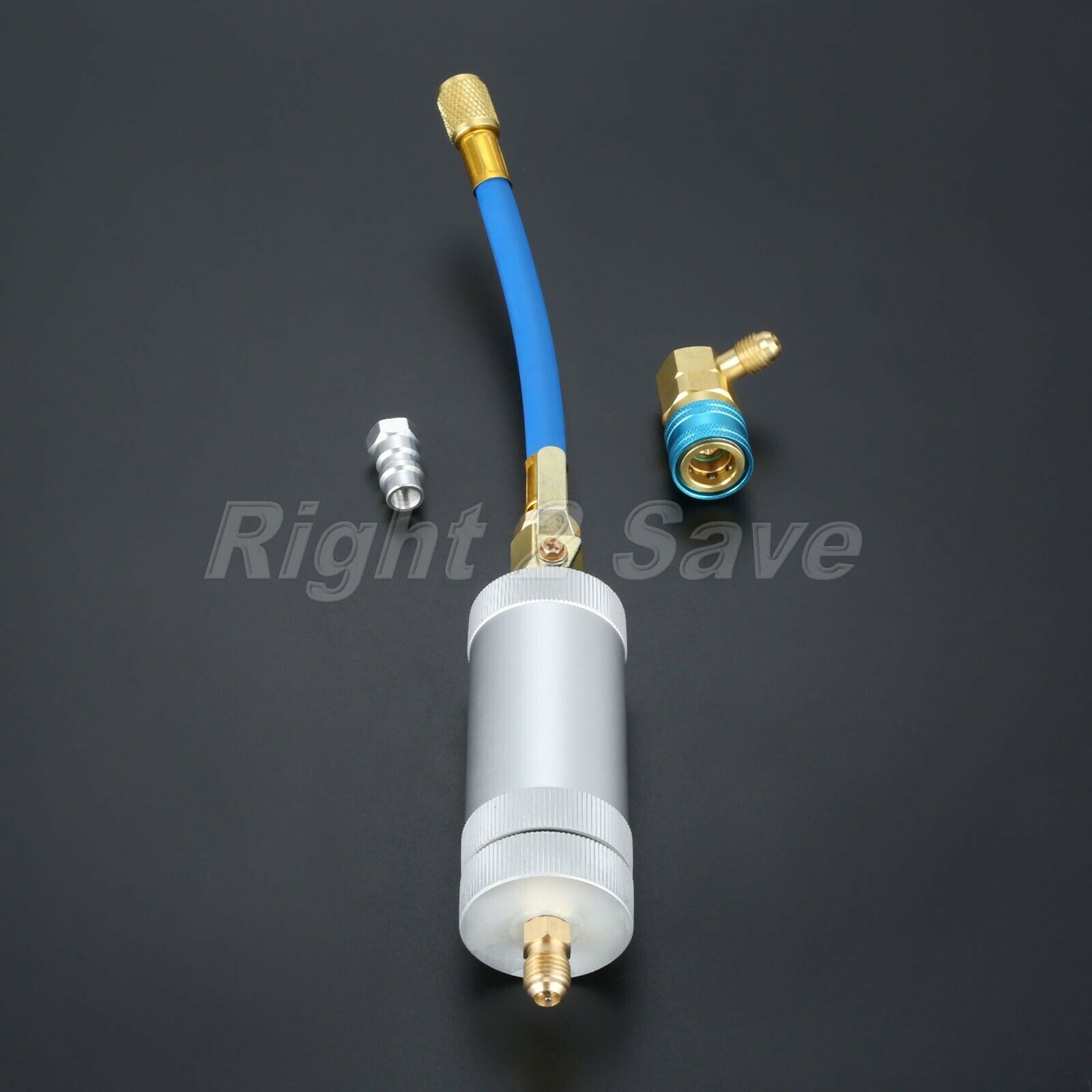 Car Auto A/C AC Filler R134A R12 R22 Oil&Dye Injector 2 OZ Injection Tool