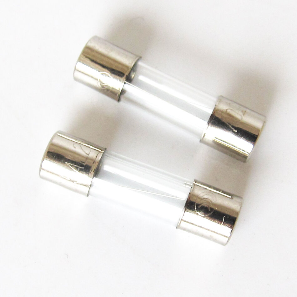 100pcs Glass Fast Blow Fuse 5x20mm 0.5A 250V Fast Quick Acting Blow Glass Tube