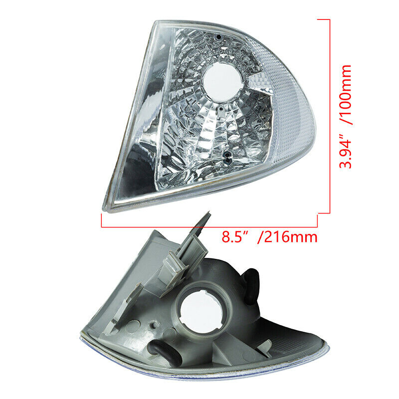 Left Side Corner Light Turn Signal Lamp Fit For BMW 3 Series E46 Sedan 1999-2001