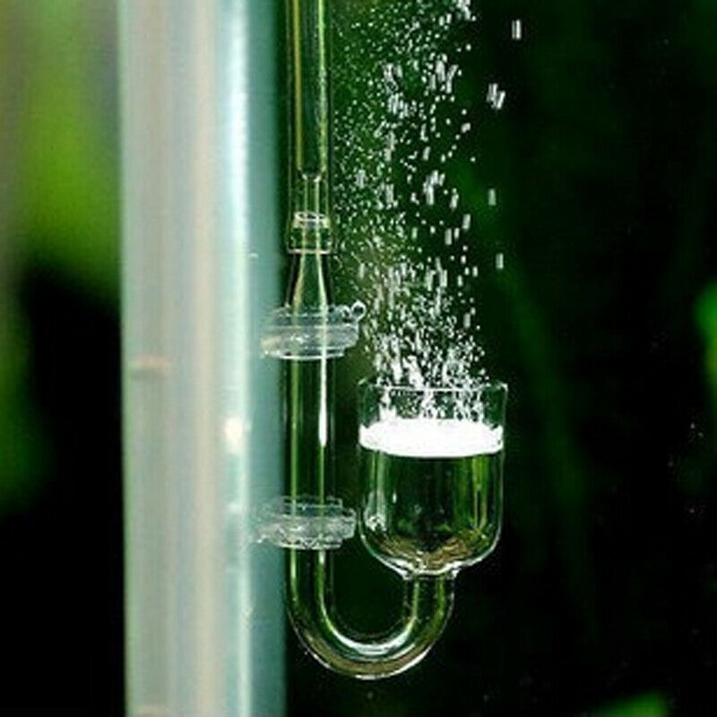 1PC Fish Tank CO2 Diffuser with Ceramic Disc Suction Cups for Aquarium Fi.l8