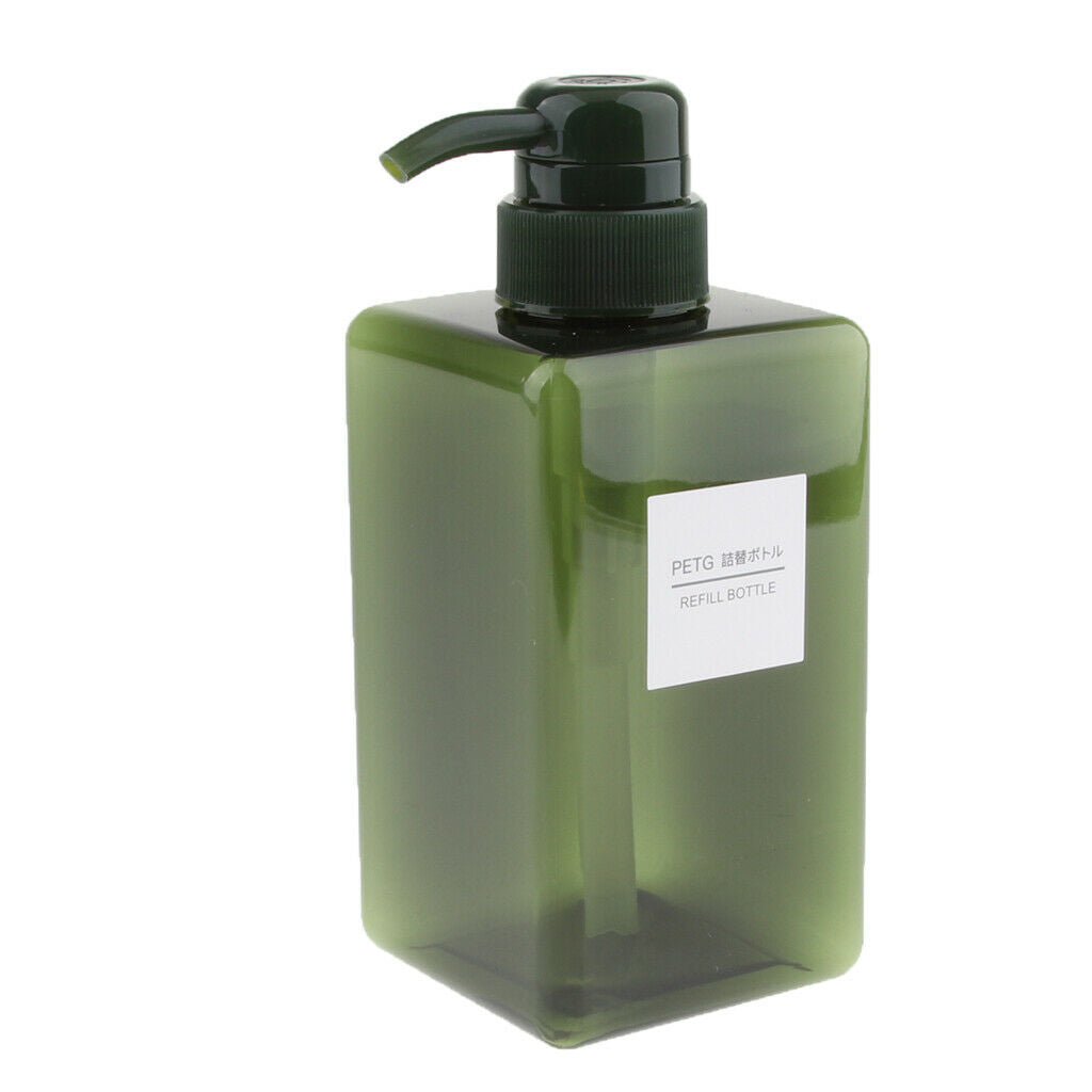 2pcs Pump Bottles BPA Free Cosmetic Dish Soap Body Wash Holder Container