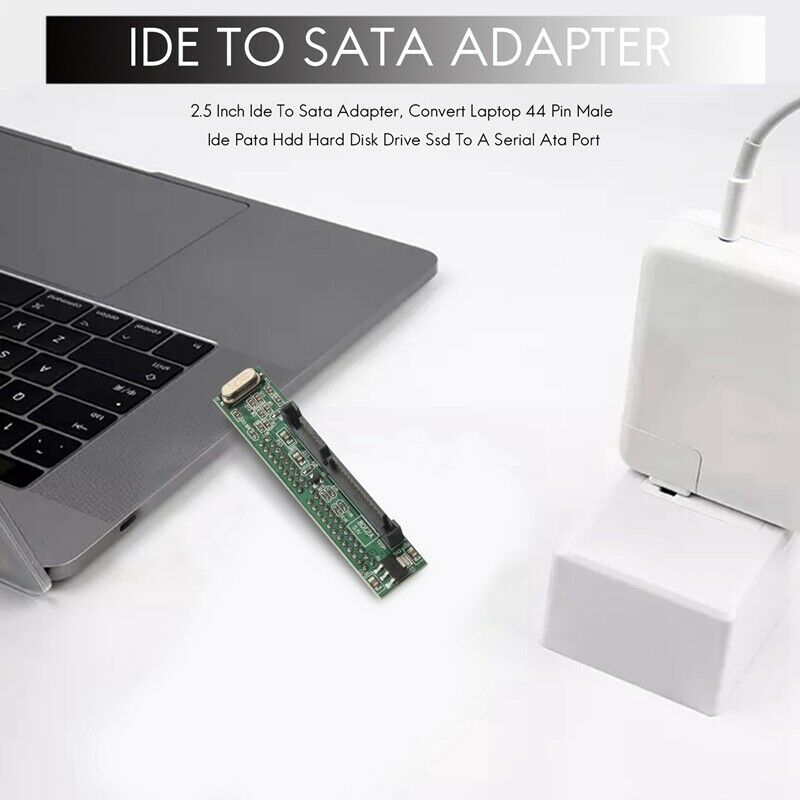 2.5 Inch Ide To Sata Adapter, Convert Laptop 44 Pin Male Ide Pata d Hard Disk G5