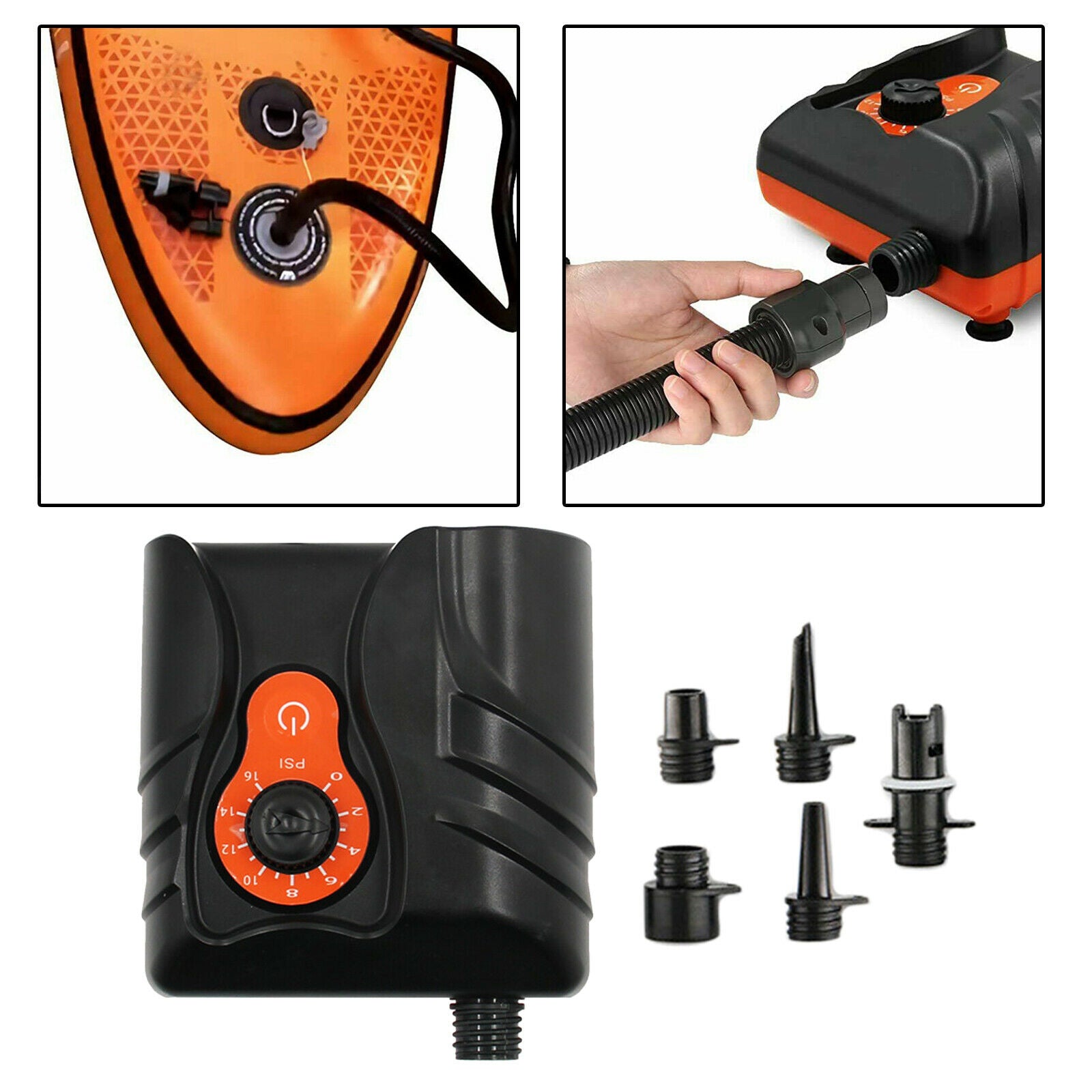Electric Air Pump Stand Up Paddle Board   Inflation 16PSI Inflatables Boat