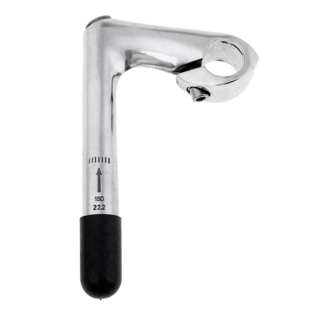 Aluminum Alloy 17 Degree Drop  Quill Stem 25.4mm/1" Handlebar Riser