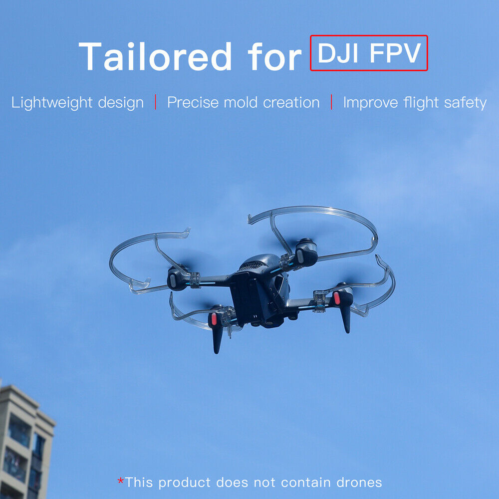 Integrated Structure Quick Release Anti-collision Propeller Ring for FPV Drone