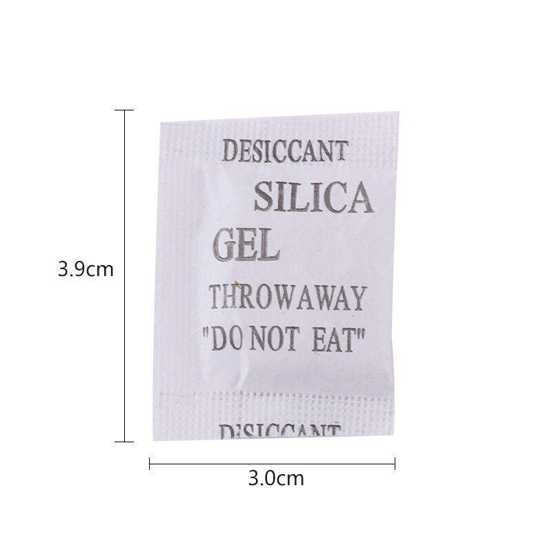 100 Pcs Dry pack 1 Gram 1g Silica Gel Packets Desiccants desiccant Drypack