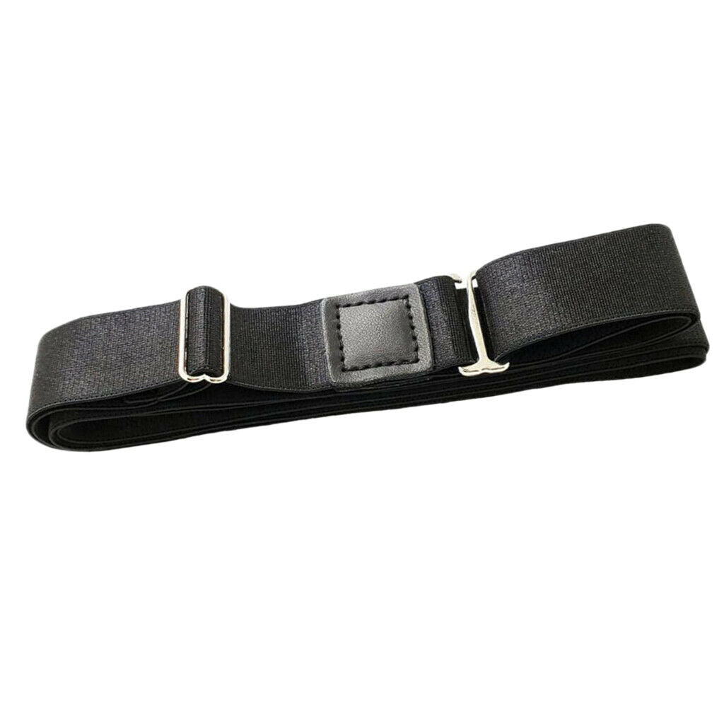 Shirt Belt with Extensible Adjustable Buckle Stay Belt Sweat Resistant T-Shirt