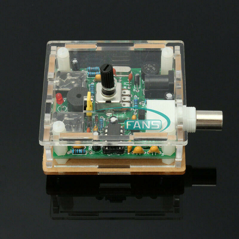 DC9-13.8V S-PIXIE CW QRP Shortwave Radio Transceiver 7.023Mhz DIY Assembled Case