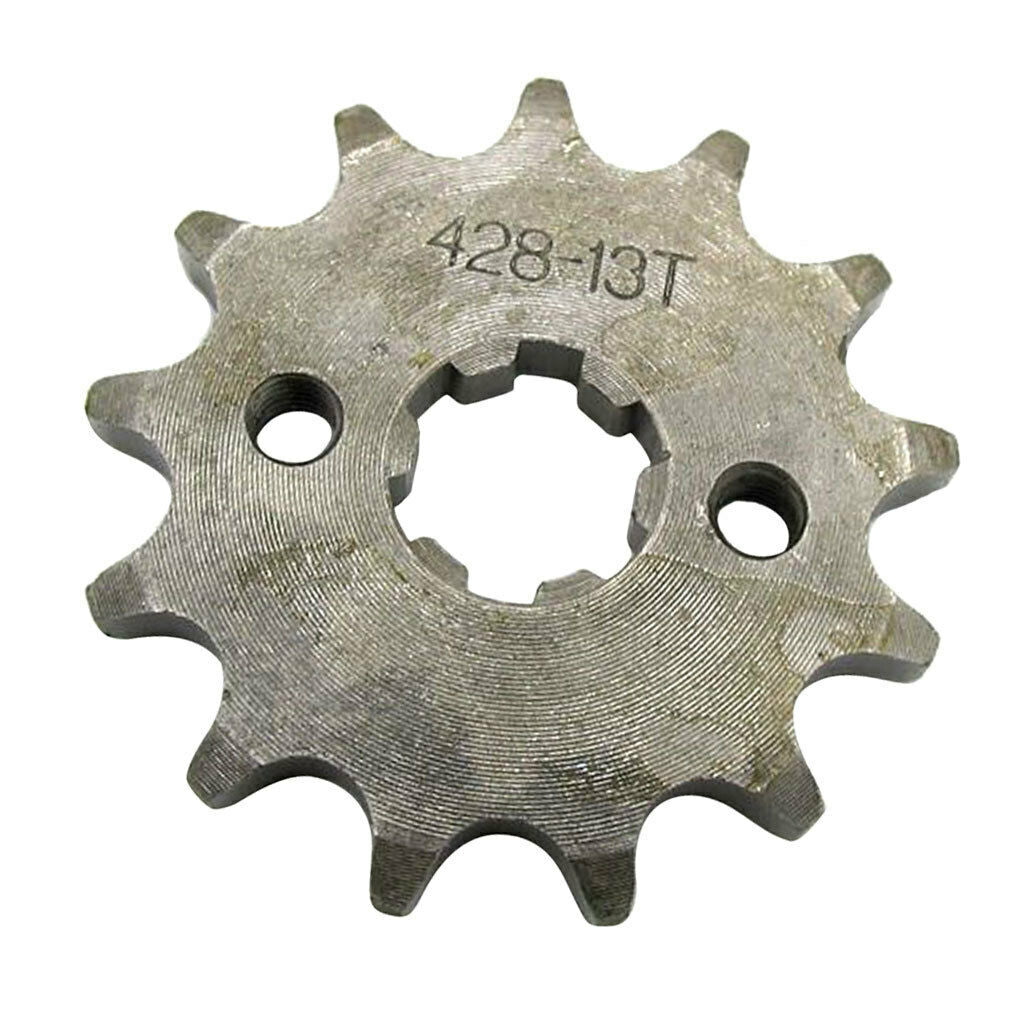 13T 428 sprocket / dividing wheel front gear wheel dirt bike ATV moped 17mm
