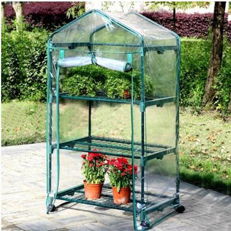3 Tier Greenhouse PVC Cover Garden Plants Grow House Bag Heat preservation