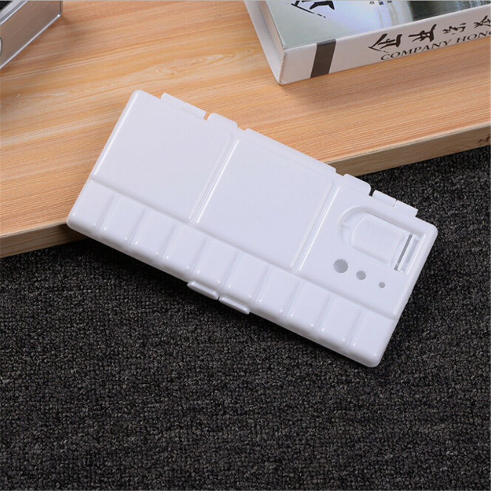 Art Paint Tray Artist Palette Plastic 25 Grids WatercolorDD