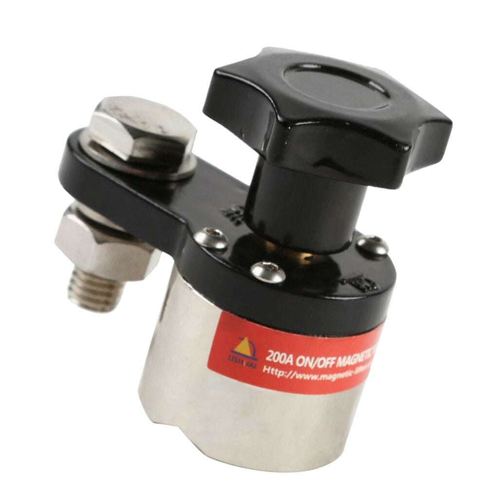 200A Ground Welding Device Magnetic Clamp Fixture Grounding Connector Holder