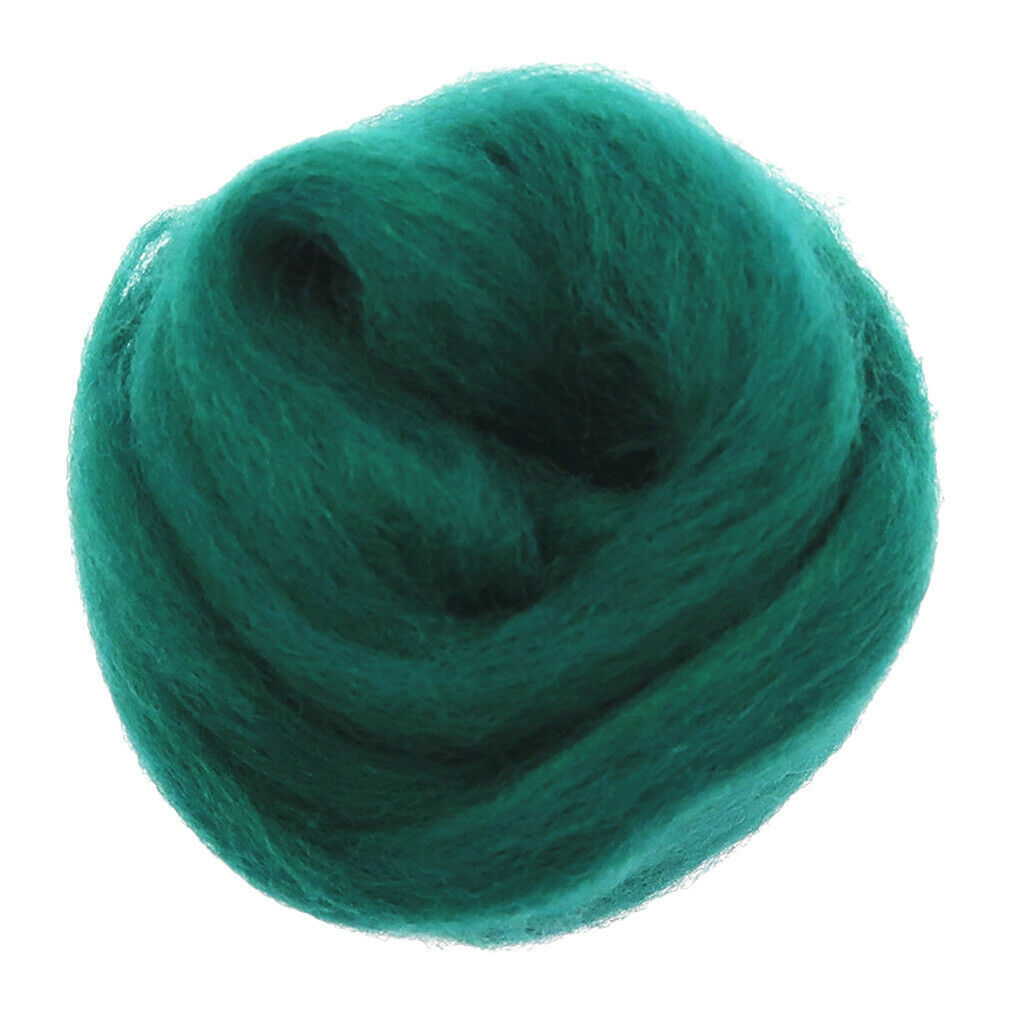 30g Wool Top Roving for  Felting Hand Spinning Materials Needlecrafts