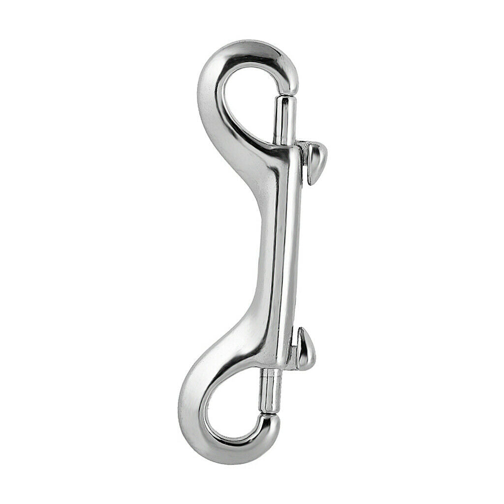 4x Stainless Steel Double Ended Bolt Snap 90mm