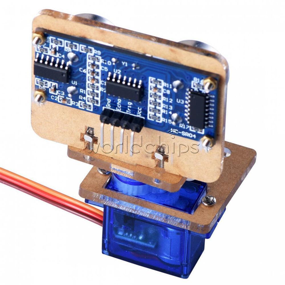 DIY Car Mounting Bracket with Screw for Ultrasonic Ranging Module Analog Servo U
