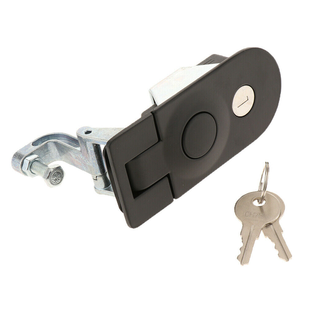5 Pieces Black Safety Compression Latch Lock Horsebox Locker For Car RV