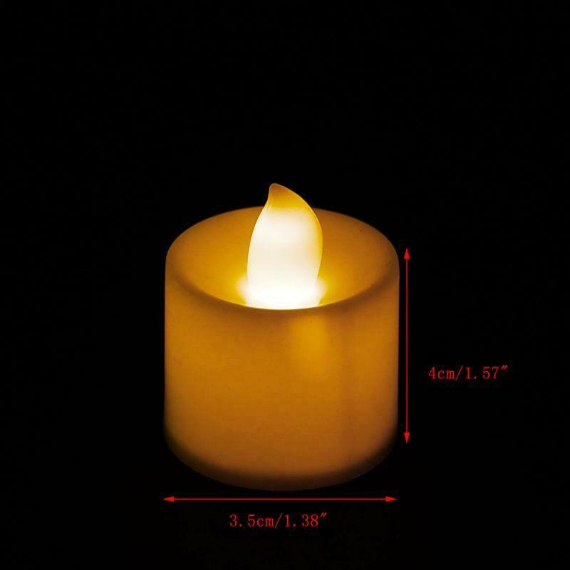 Flameless Candle LED Light Romantic Decoration Lamps For Home Party Bithday