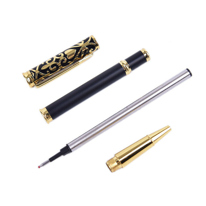 Luxury Metal Roller Ball Pen 0.5mm Ballpoint Pen Office School Supplies GifY SJ