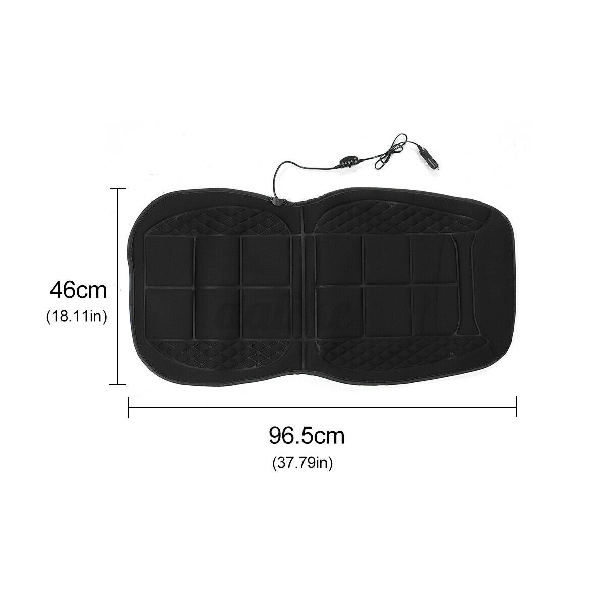 Universal 12V Electric Heating Car Seat  Pad Winter Warm Heating