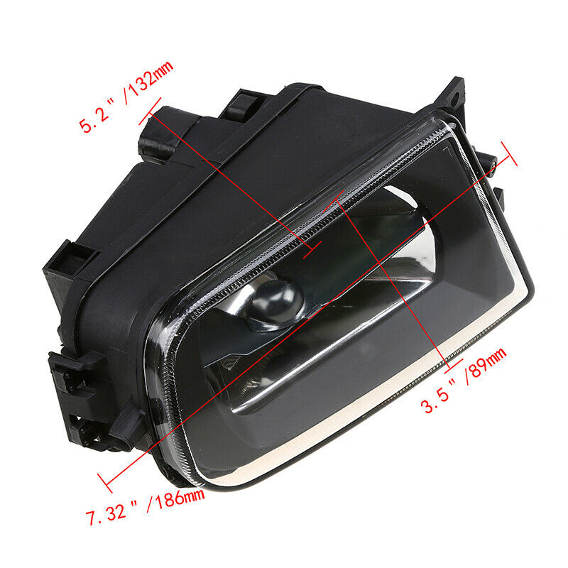 Car Left Side Fog Light Lamp For E39 5 Series 1995-2000 Z3 1995-2002 63178360575