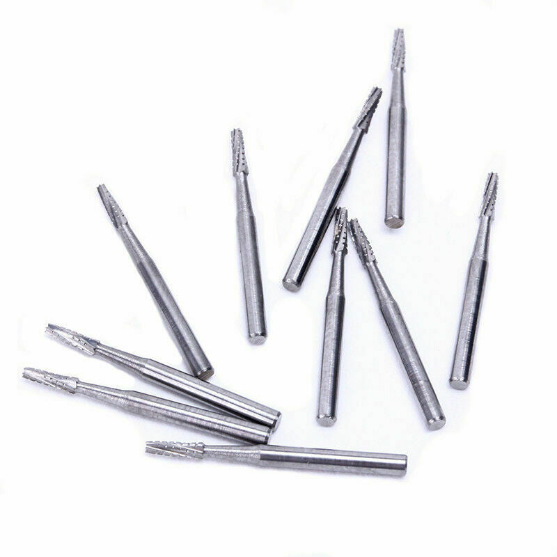 5 Boxes Dental Tungsten Steel Burs FG701 Fit Fit High Speed Handpiece AZDENT