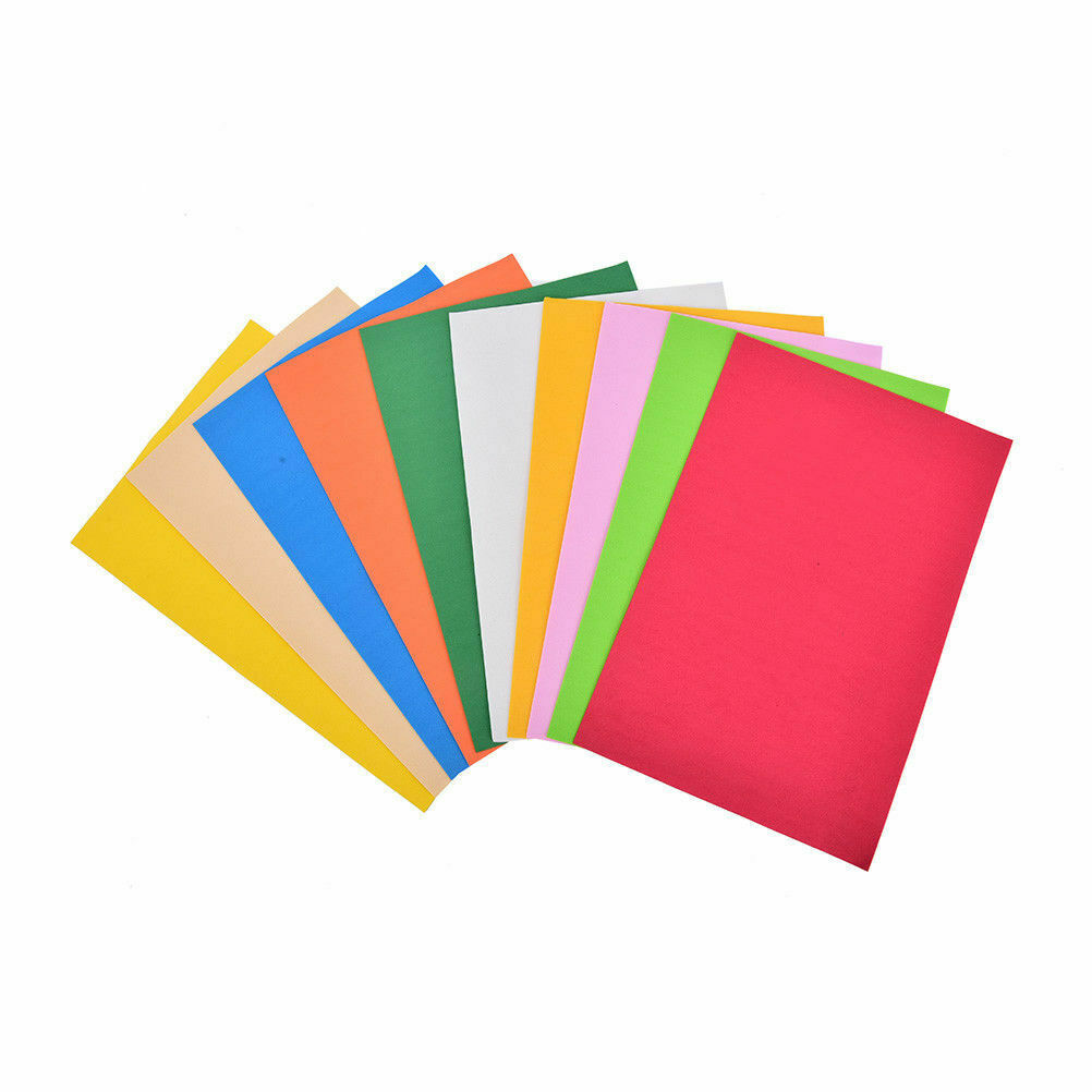 260x185x2mm EVA Foam Sheets Handmade Paper Fun Kids Craft Gift 10Pcs