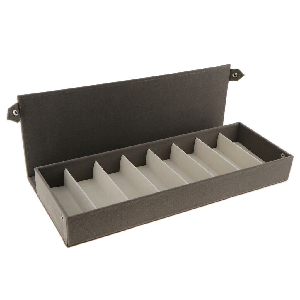 2x Eyeglasses Glasses Display Case Sunglasses Organizer Stand Box Tray