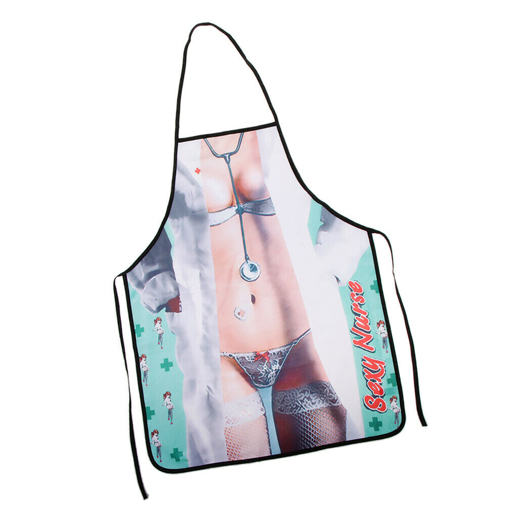 Novelty Funny Cooking BBQ Kitchen Apron Sexy Doctor Apron Men Women Gifts