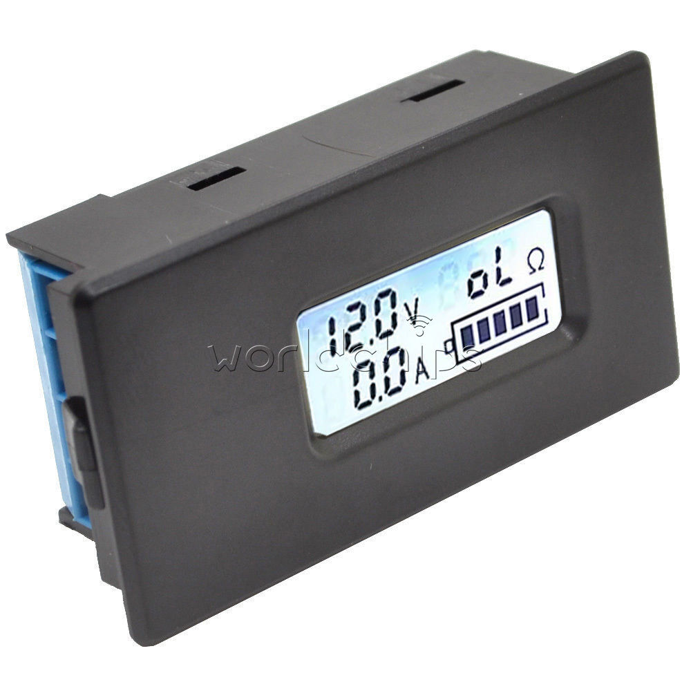Li-ion Lithium Battery Tester LCD Meter Kit Voltage Current Capacity 18650 26650
