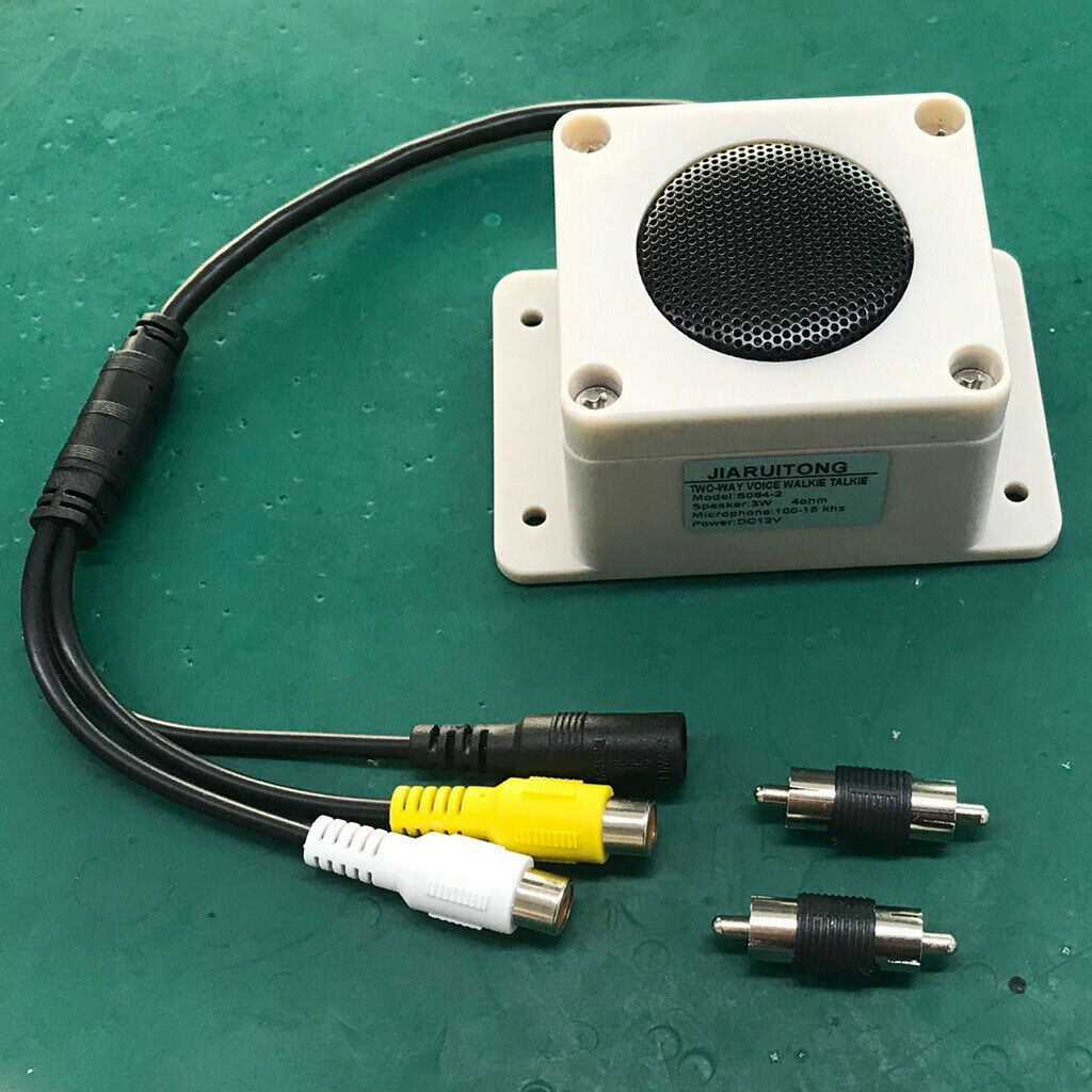 IP66 Waterproof 12V Outdoor Microphone Speaker Audio Port Speaker for Camera
