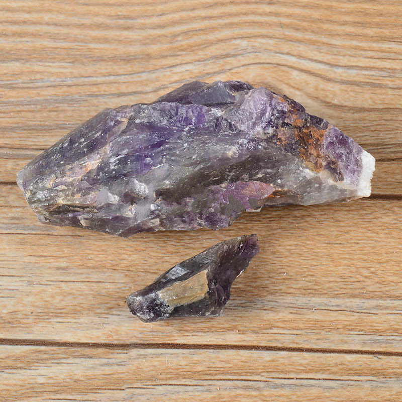 Popular 100g Natural Purple Amethyst Point Quartz Crystal Rough Rock Specimen Rf
