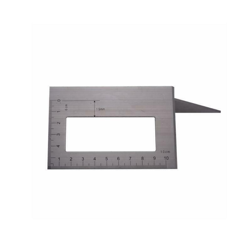 Aluminum Alloy Wooden Square Multifunction Ruler 45 90 Degree Gauge Woodworking
