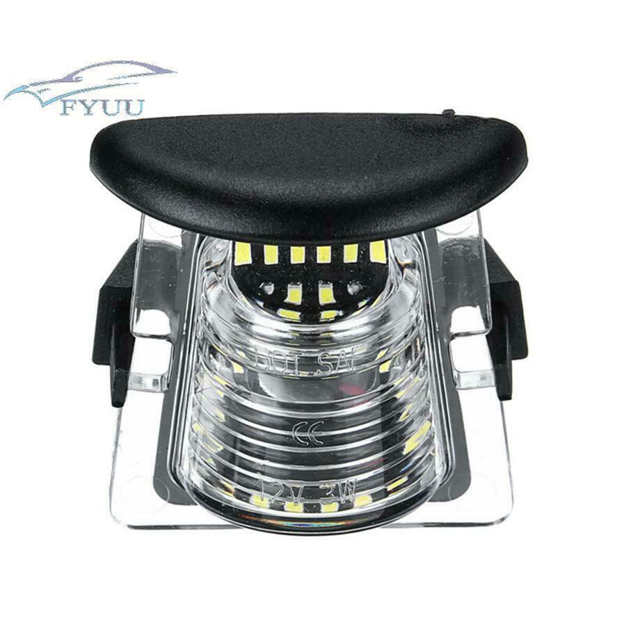 12V 3W LED SMD License Plate Light Rear Bumper For Jeep Wrangler JK JKU 07-18