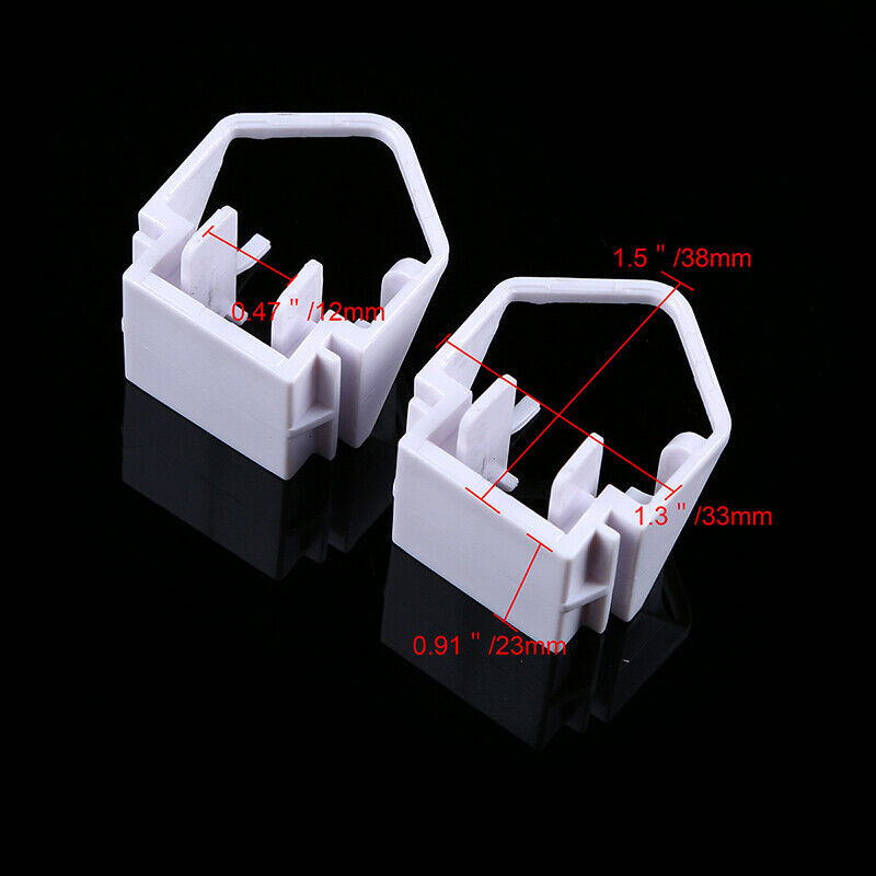 White High Beam Xenon HID Conversion Headlight Holder Clip For Ford Mondeo
