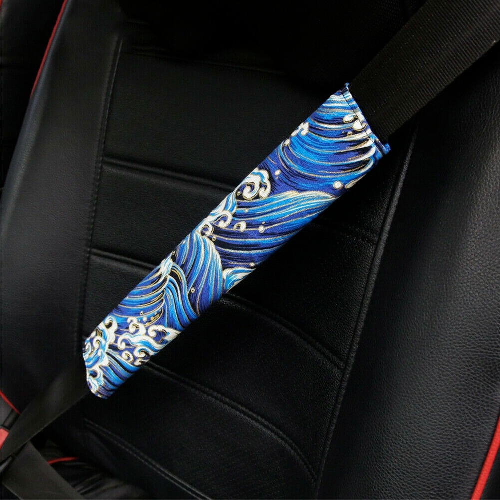 Japanese Style Shoulder Cover Car Interior Decoration Seat Belt Protection Cover