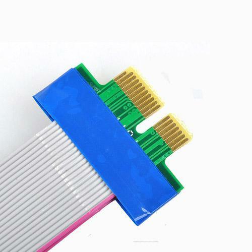 PCI-E Express 1X Slot Riser Card Adapter Extender Extension Ribbon Flex C.l8