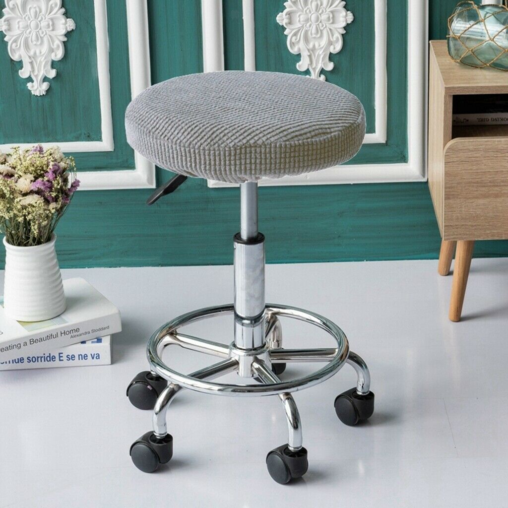 Round Bar Stool Cover Cushion Round Chair Seat Cushion for Wooden Metal Stools