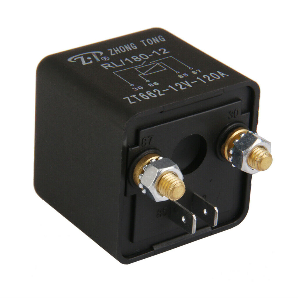 Automobile Truck Car Automotive DC 12v 120a Relay Relays SPST 120 Amp 4 Pins 4p