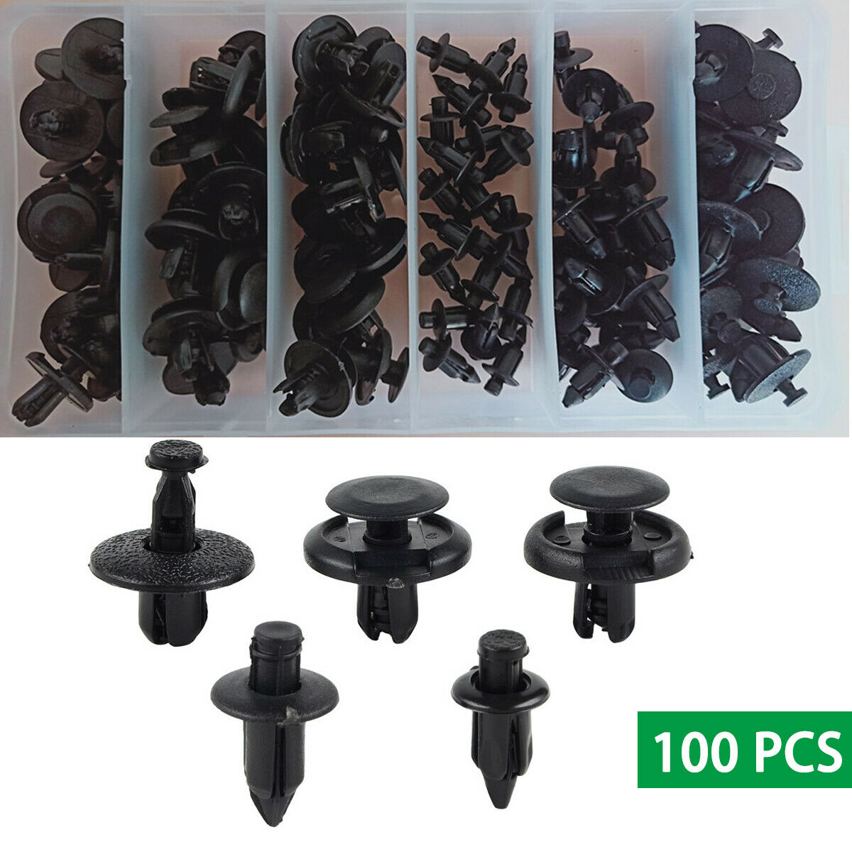 Motorcycle ATV Fairing Bodywork Bolt Push Pry Rivets Pin For Polaris Sportsman