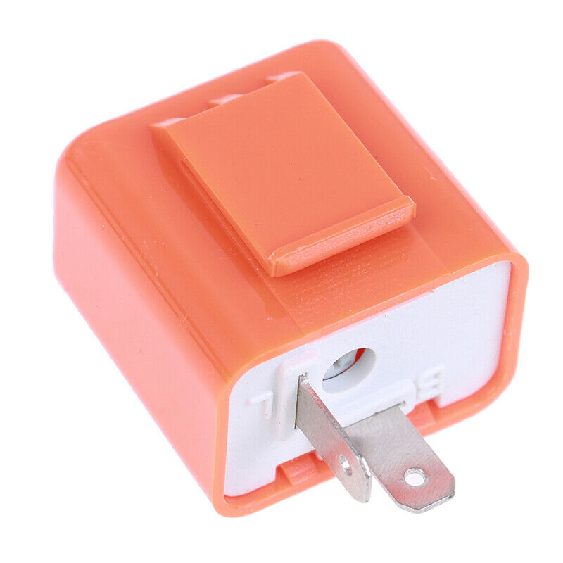2-Pin Motorcycle Speed Adjustable LED Turn Signal Indicator Flasher Relay 1 WF