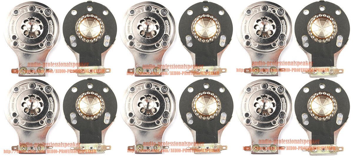 12 Pieces Replace  Metal Diaphragm 8 ohm For 2412 2412h EON10 EON1500 Tweeter