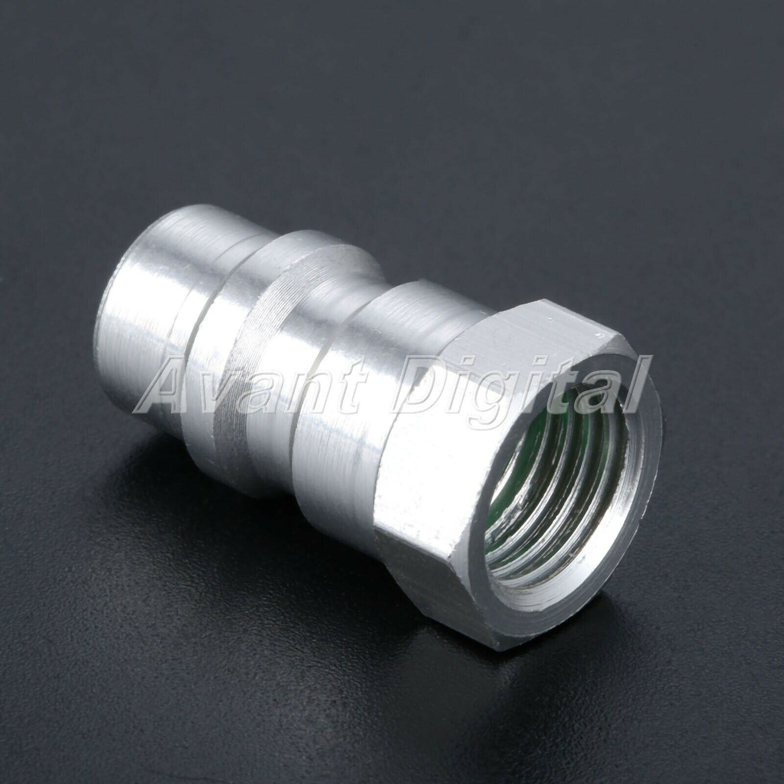 1/4" Car Auto A/C AC Oil&Dye Injector 2 OZ Injection Tool Filler R134A R12 R22