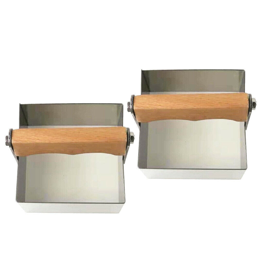 Lots 2 Wooden Handle Honey Stainless Steel Cutter Comb Beekeeping Tool