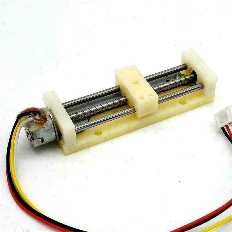 2-Phase 4-Wire Stepper Motor DC 5V 6V Drives Linear Screw With Nut Slider Block