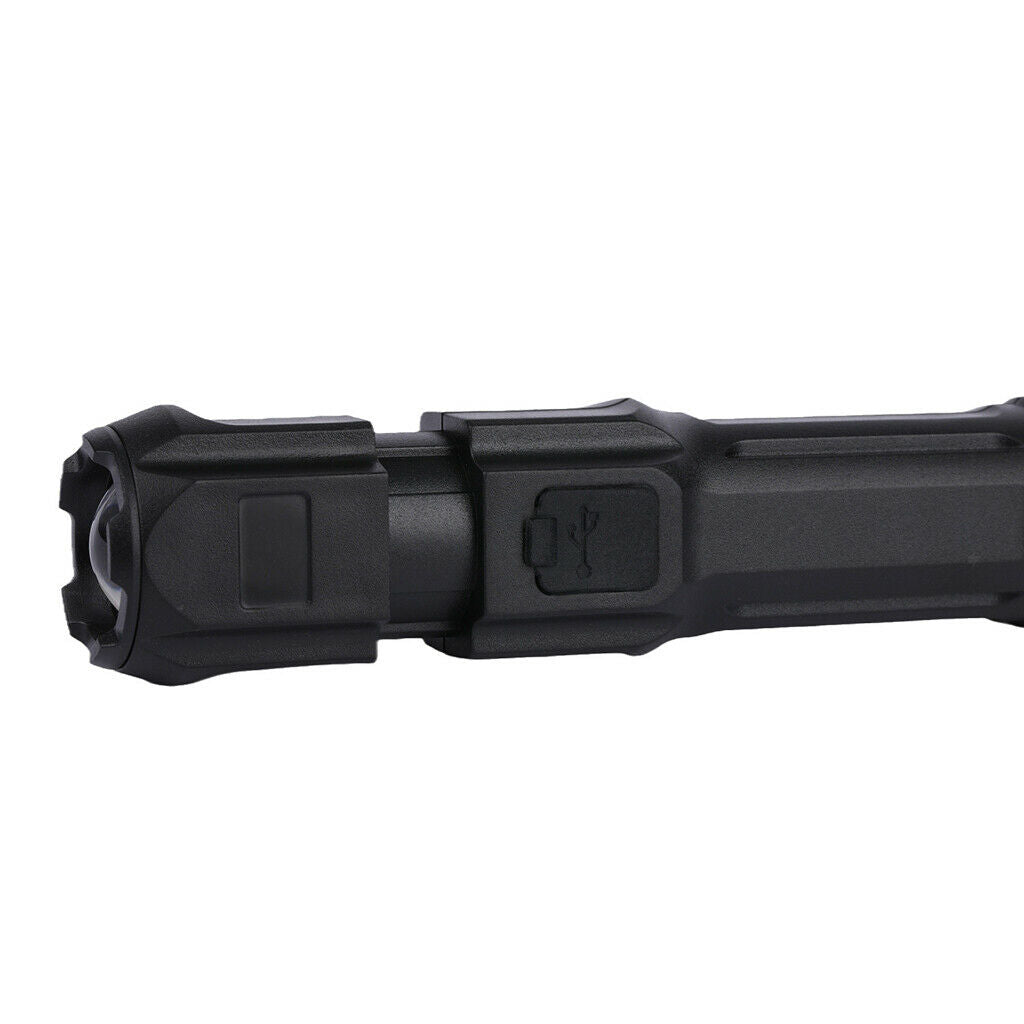 Portable 450 Lumens Handheld LED Flashlight 1200mAh with Adjustable Focus