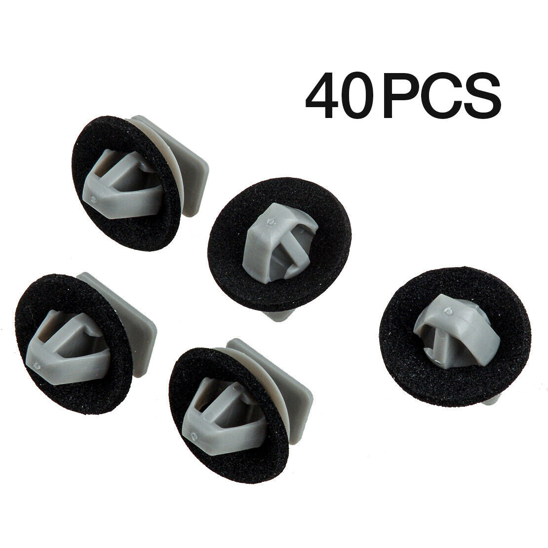 40pcs Front Door Lower Molding Clip Fit For Mazda CX-5 13-2016 KD5351SJ3A Gray
