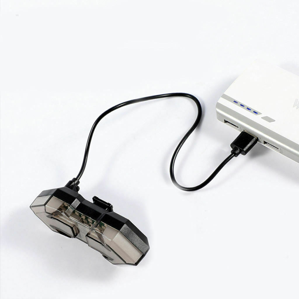 Bicycle Tail Light USB Smart Wireless Control Turn Signal Warning Lamp