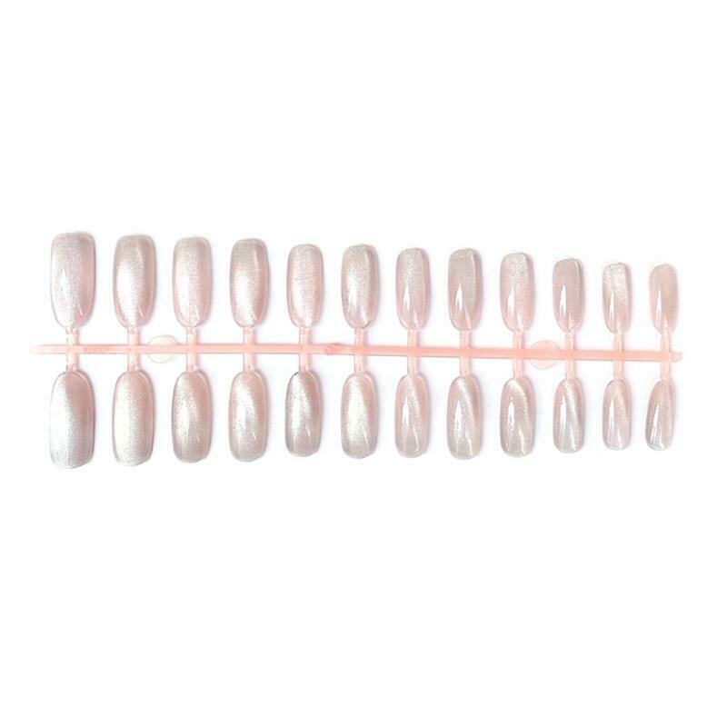 Glue Nail Patch Wearable False Nails Coffin Colorful Full Cover False Nails